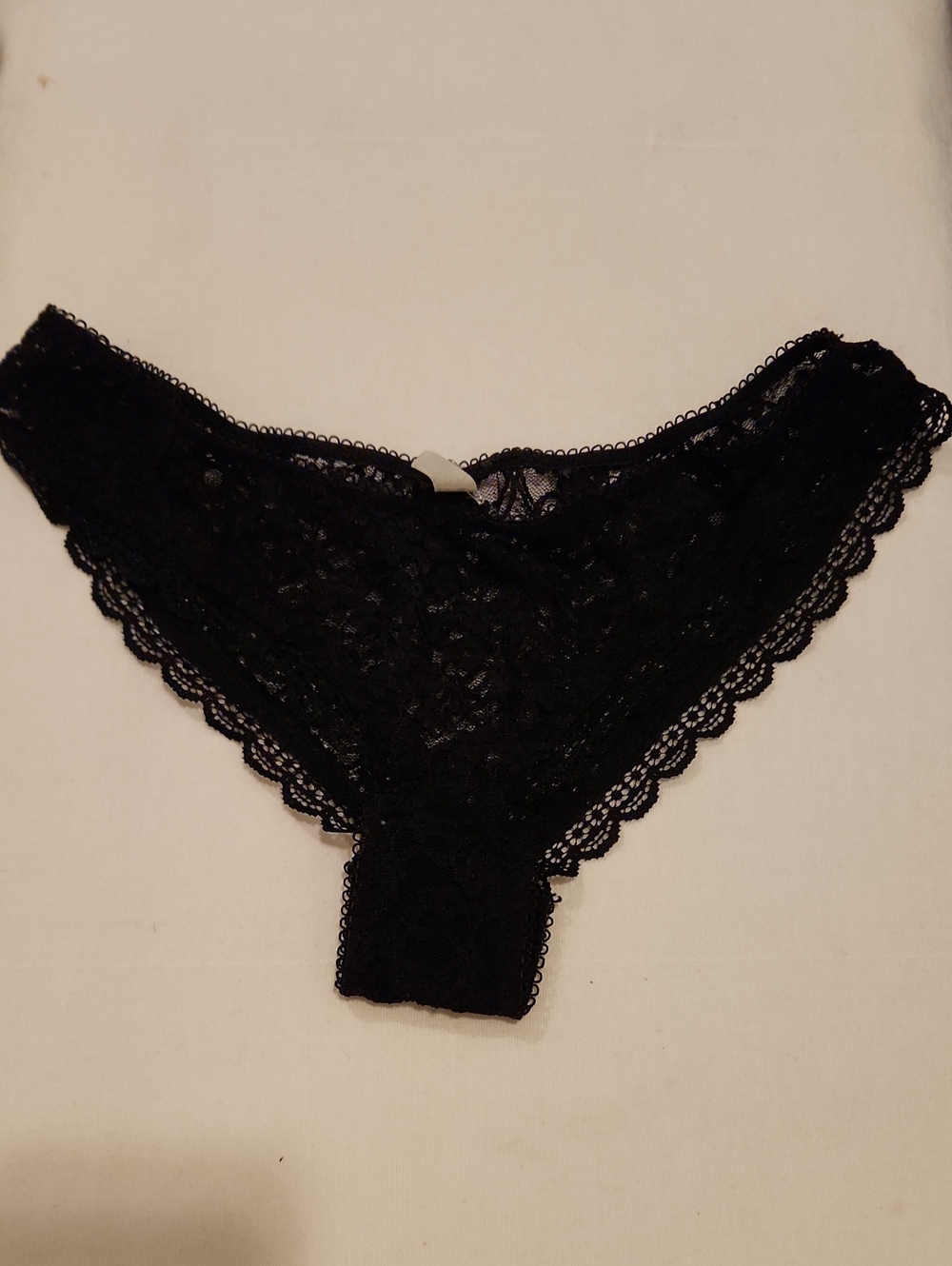 Free People Black Lace Bikini Briefs